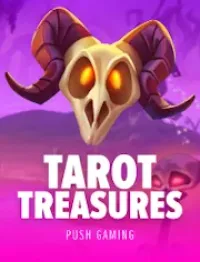 tarot treasures slot logo